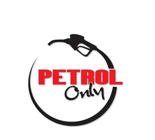 Petrol Only Waterproof Sticker