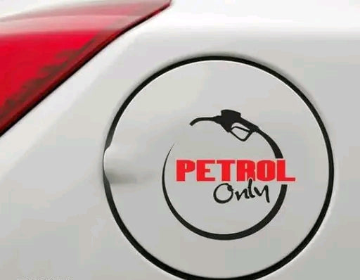 Petrol Only Waterproof Sticker